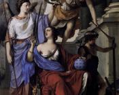 劳伦特 德 拉 海尔 : Allegory of the Regency